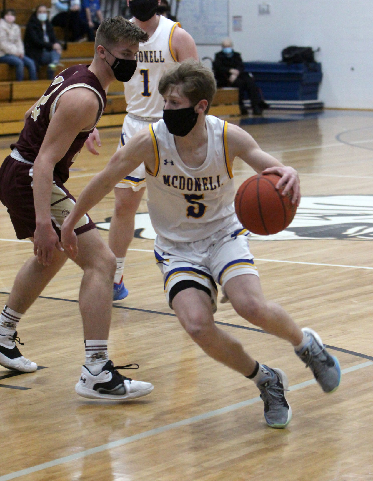 Turtle Lake at McDonell boys basketball 2-27-21